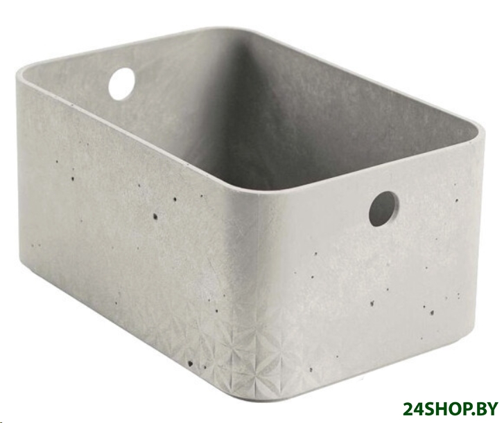 Ящик для хранения Curver S Beton 243404 (4л, серый) Ящик для хранения Curver S Beton 243404 (4л, серый)