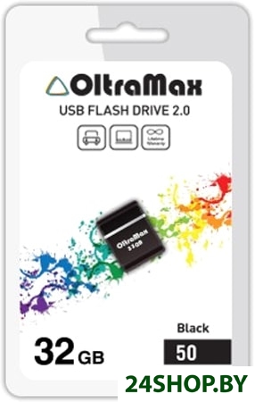 USB Flash Oltramax 50 32GB (черный) USB Flash Oltramax 50 32GB (черный)