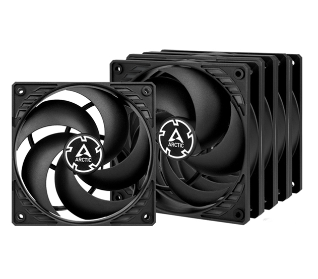 Кулер для корпуса Arctic P12 PWM PST ACFAN00137A (черный, 5 шт.) Кулер для корпуса Arctic P12 PWM PST ACFAN00137A (черный, 5 шт.)
