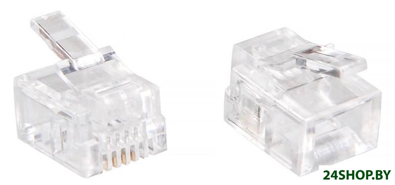 Коннектор Buro TLUS-037 RJ-11 (100 шт) Коннектор Buro TLUS-037 RJ-11 (100 шт)