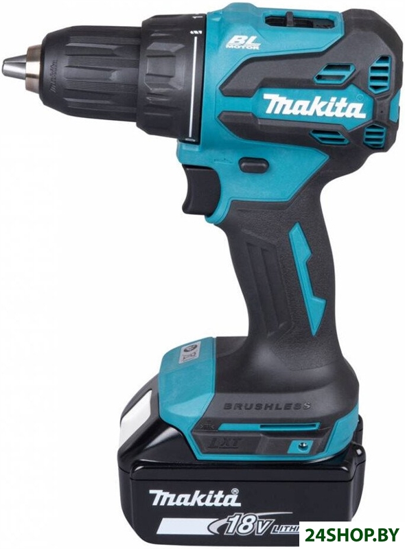 Ударная дрель-шуруповерт Makita DHP490SF1J (с 1-им АКБ, кейс) Ударная дрель-шуруповерт Makita DHP490SF1J (с 1-им АКБ, кейс)