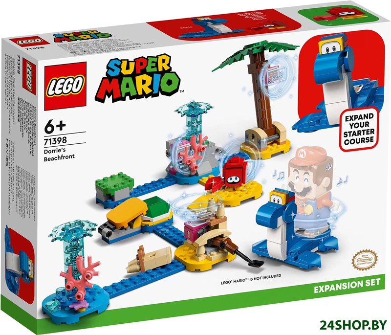 Конструктор LEGO Super Mario 71398 доп. набор Берег Дорри Конструктор LEGO Super Mario 71398 доп. набор Берег Дорри