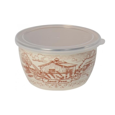 Миска с пластиковой крышкой METROT 346911 Миска с пластиковой крышкой METROT 346911