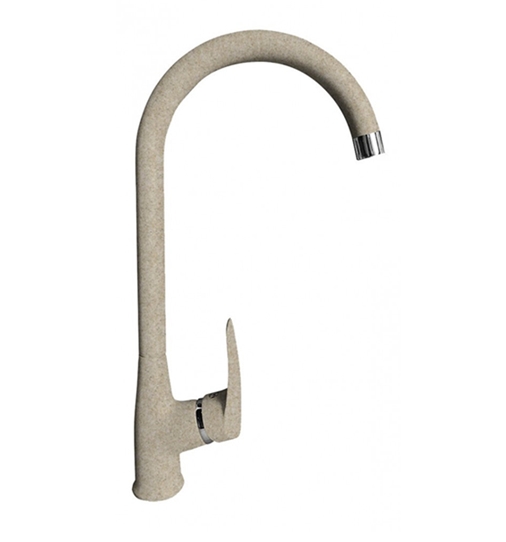 Смеситель GranFest Quarz GF-Z3424 (бежевый) Смеситель GranFest Quarz GF-Z3424 (бежевый)