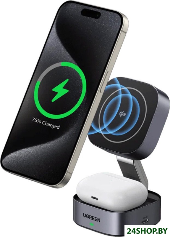 Беспроводное зарядное Ugreen W702 35316 Беспроводное зарядное Ugreen W702 35316