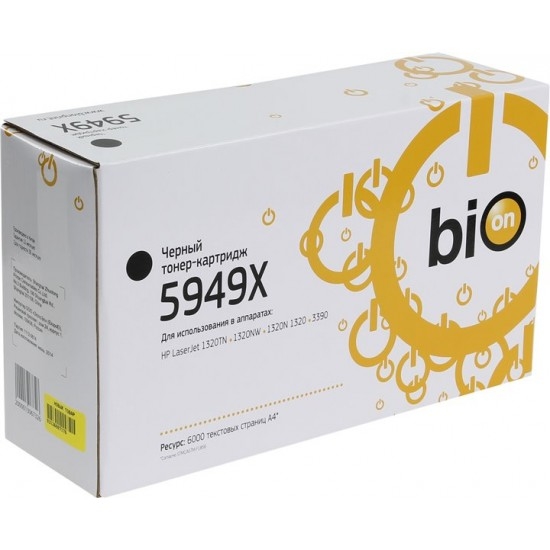 Картридж Bion 5949X для HP LJ 1320/3390 Картридж Bion 5949X для HP LJ 1320/3390