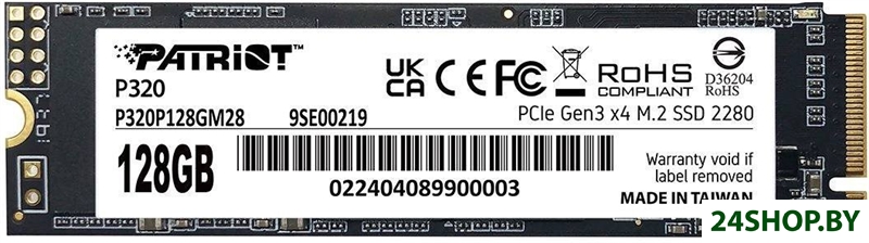 SSD Patriot P320 128GB P320P128GM28 SSD Patriot P320 128GB P320P128GM28