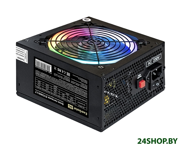 Блок питания ExeGate EVO800-LT EX289069RUS-S Блок питания ExeGate EVO800-LT EX289069RUS-S