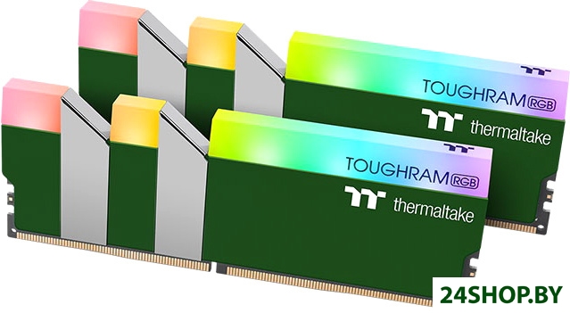 Оперативная память Thermaltake ToughRam RGB 2x8ГБ DDR4 3600 МГц RG28D408GX2-3600C18A Оперативная память Thermaltake ToughRam RGB 2x8ГБ DDR4 3600 МГц RG28D408GX2-3600C18A
