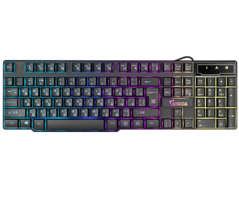 Игровая клавиатура Defender Gorda GK-210L RU (45210) Игровая клавиатура Defender Gorda GK-210L RU (45210)