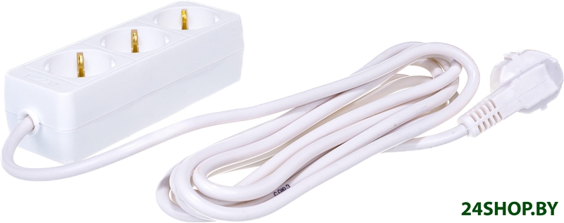 Удлинитель СОЮЗ 481S-6303 (3 м, белый) Удлинитель СОЮЗ 481S-6303 (3 м, белый)