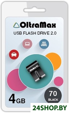 USB Flash OltraMax 70 4GB (черный) USB Flash OltraMax 70 4GB (черный)