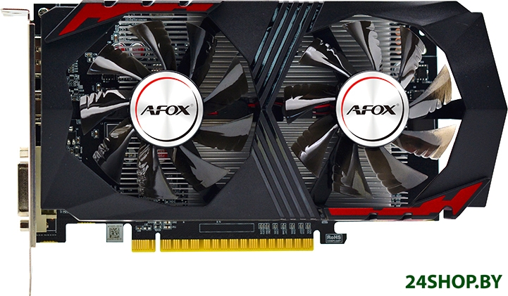 Видеокарта AFOX GeForce GTX 1050 Ti 4GB GDDR5 AF1050TI-4096D5H5-V4 Видеокарта AFOX GeForce GTX 1050 Ti 4GB GDDR5 AF1050TI-4096D5H5-V4