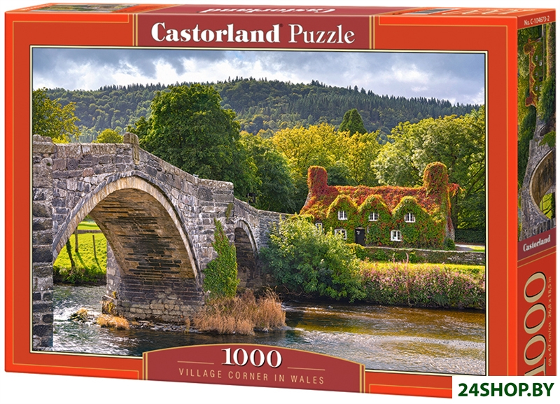 Пазл Castorland Местечко в Уэльсе C-104673 Пазл Castorland Местечко в Уэльсе C-104673