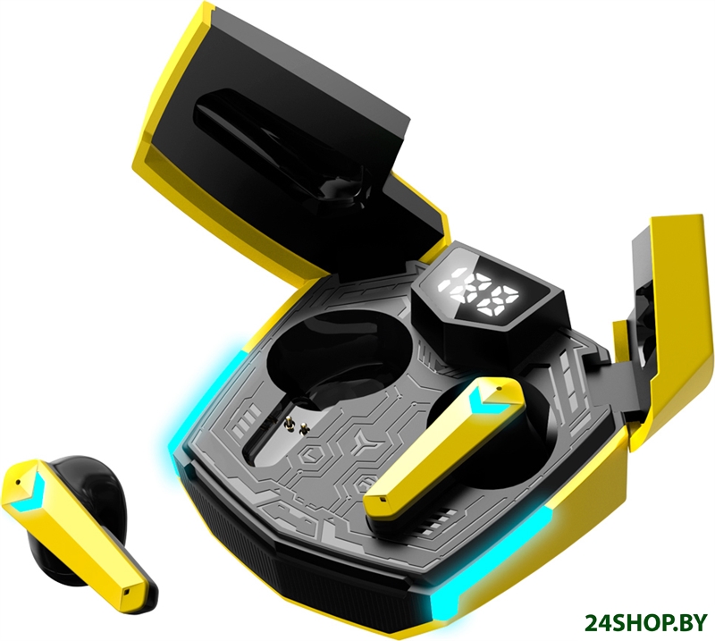 Наушники Canyon Doublebee GTWS-2 (черный/желтый) Наушники Canyon Doublebee GTWS-2 (черный/желтый)