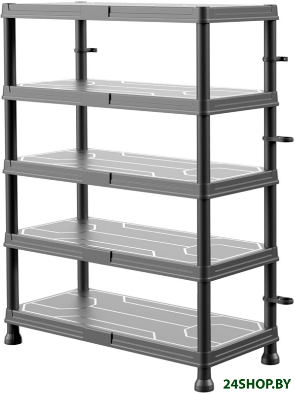 Стеллаж Qbrick System Regular Shelving System 74/32x5 L Low Стеллаж Qbrick System Regular Shelving System 74/32x5 L Low