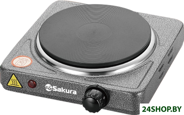 Настольная плита Sakura ПЭ-01 (графит) Настольная плита Sakura ПЭ-01 (графит)