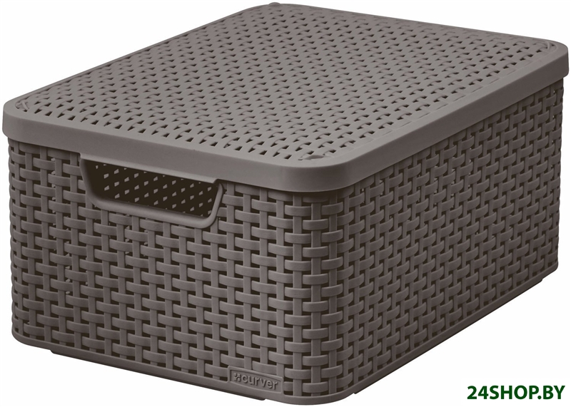 Ящик для хранения Curver Style M 03618-308-00 205849 (темно-серый) Ящик для хранения Curver Style M 03618-308-00 205849 (темно-серый)