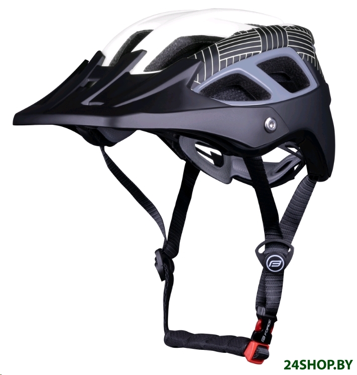 Велошлем Force Aves MTB (белый/черный, S/M) (RZ03744) Велошлем Force Aves MTB (белый/черный, S/M) (RZ03744)