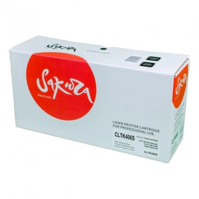 Картридж Sakura CLT-K406S Black Картридж Sakura CLT-K406S Black