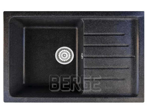 Кухонная мойка Berge 7602 (черый) Кухонная мойка Berge 7602 (черый)