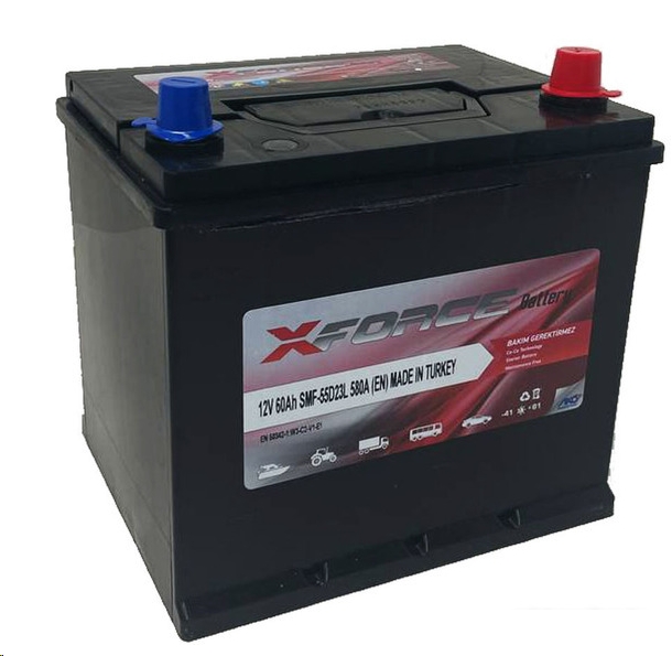 Автомобильный аккумулятор XFORCE Asia 60 JR+ (60 А·ч) Автомобильный аккумулятор XFORCE Asia 60 JR+ (60 А·ч)