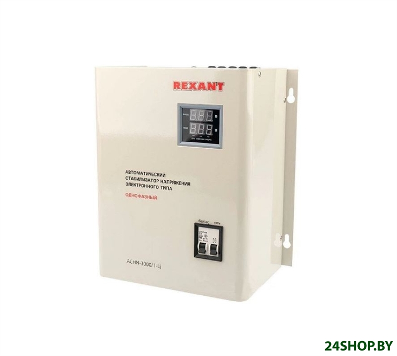 Стабилизатор напряжения Rexant АСНN-3000/1-Ц (11-5014) (серый) Стабилизатор напряжения Rexant АСНN-3000/1-Ц (11-5014) (серый)