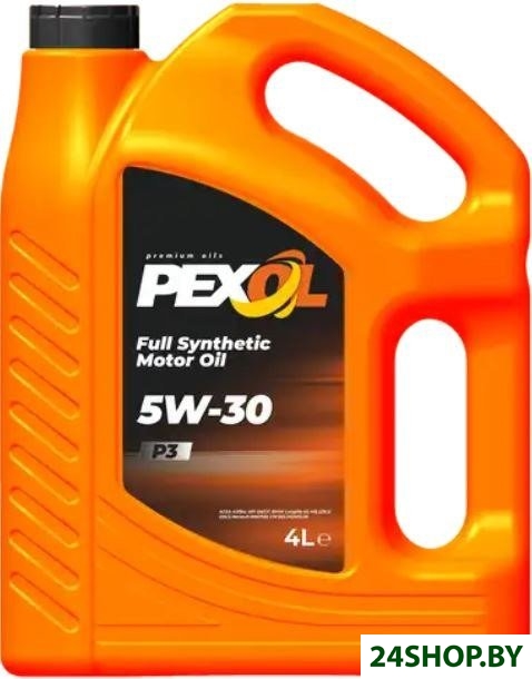 Моторное масло Pexol P3 5W-30 A3/B4 SN/CF 4л Моторное масло Pexol P3 5W-30 A3/B4 SN/CF 4л