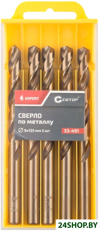 Набор сверл Cutop Expert 53-491 (5 шт) Набор сверл Cutop Expert 53-491 (5 шт)