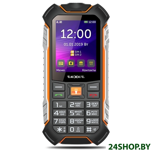 Мобильный телефон TeXet TM-530R Black Мобильный телефон TeXet TM-530R Black
