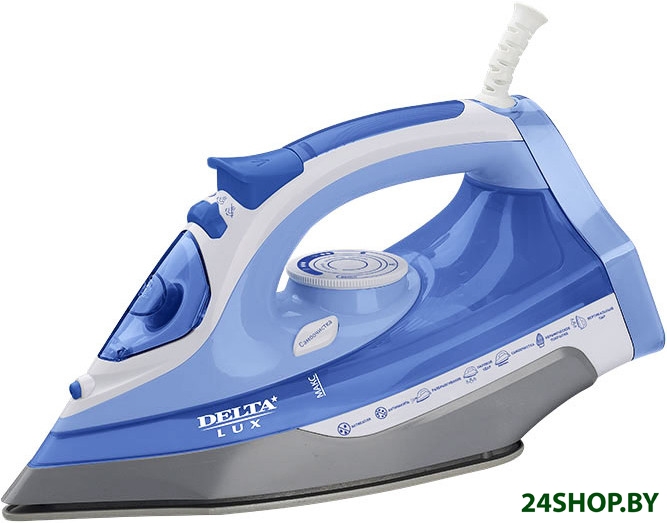Утюг Delta LUX DL-712 (белый/синий) Утюг Delta LUX DL-712 (белый/синий)