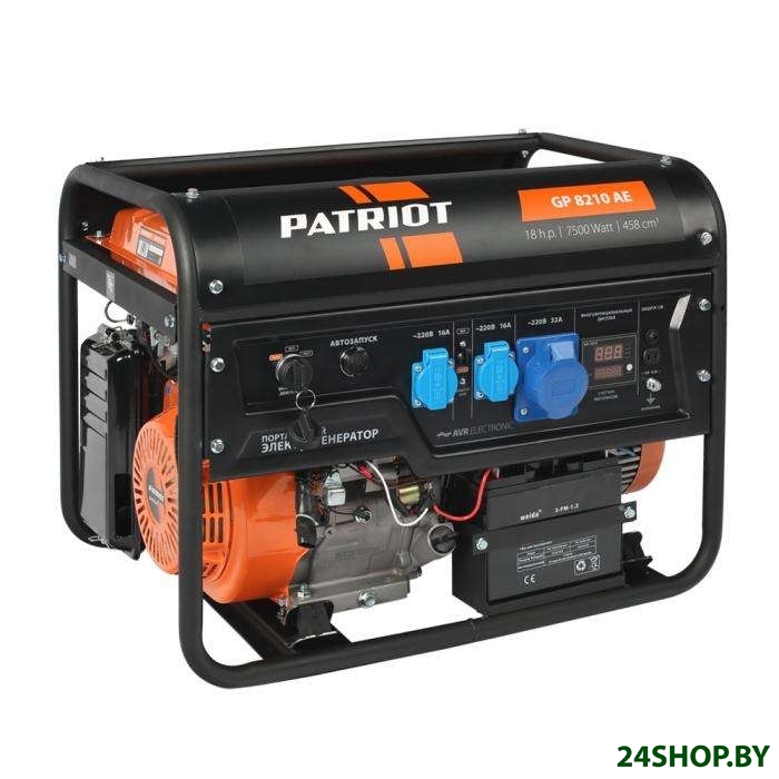 Генератор Patriot GP 8210AE Генератор Patriot GP 8210AE