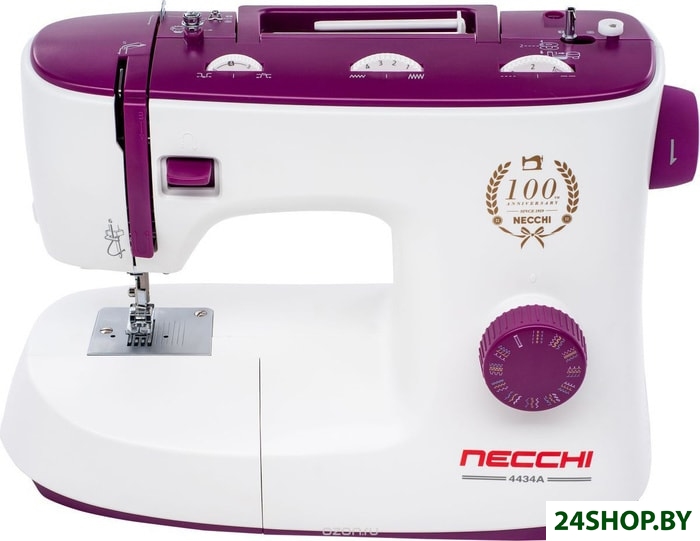 Швейная машина Necchi 4434A (белый/фиолетовый) Швейная машина Necchi 4434A (белый/фиолетовый)