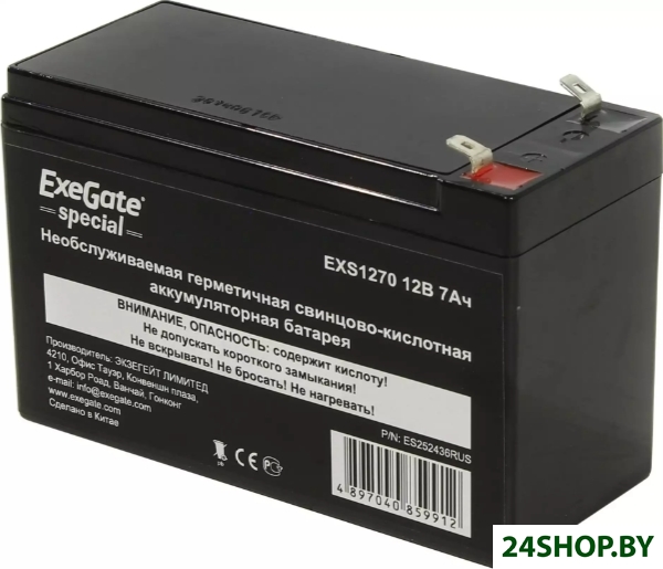 Аккумулятор ExeGate SPECIAL EXS1270 Аккумулятор ExeGate SPECIAL EXS1270
