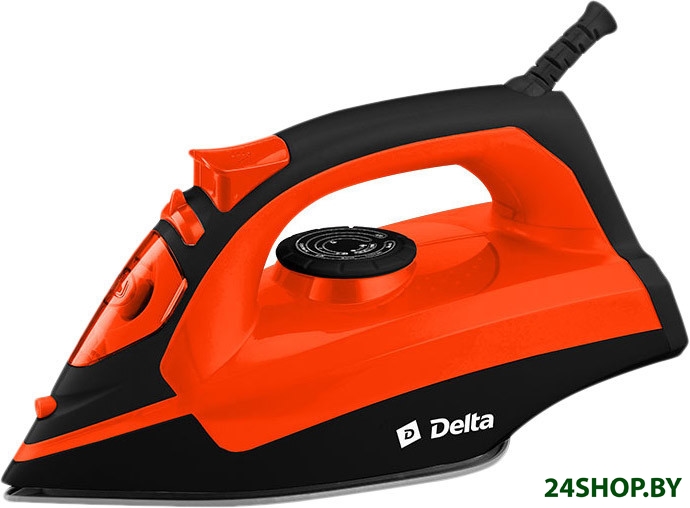 Утюг электрический Delta DL-755 черный с оранжевым Утюг электрический Delta DL-755 черный с оранжевым