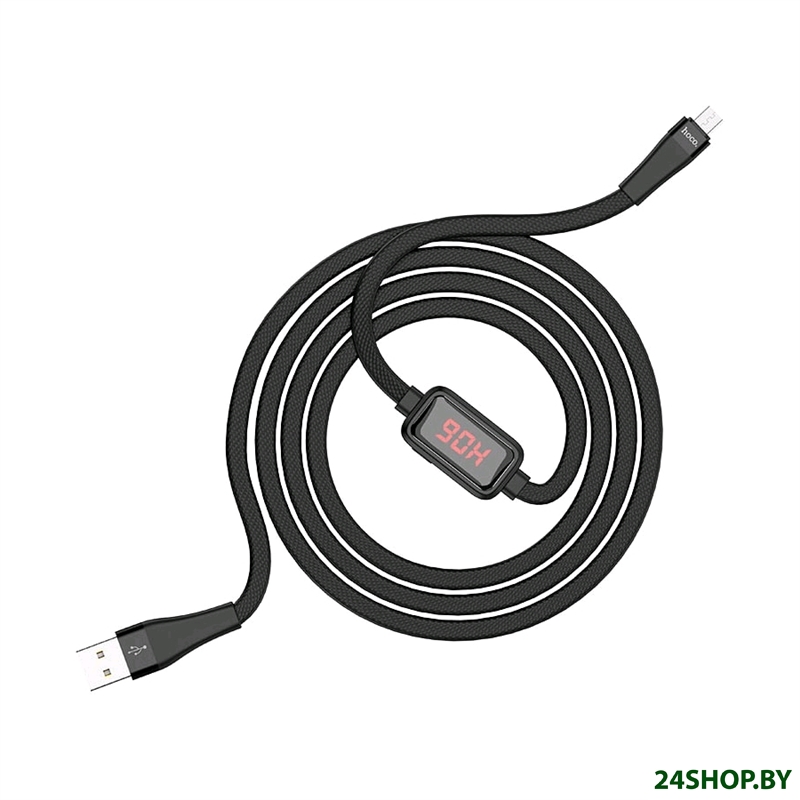 Кабель Hoco S4 microUSB (черный) Кабель Hoco S4 microUSB (черный)
