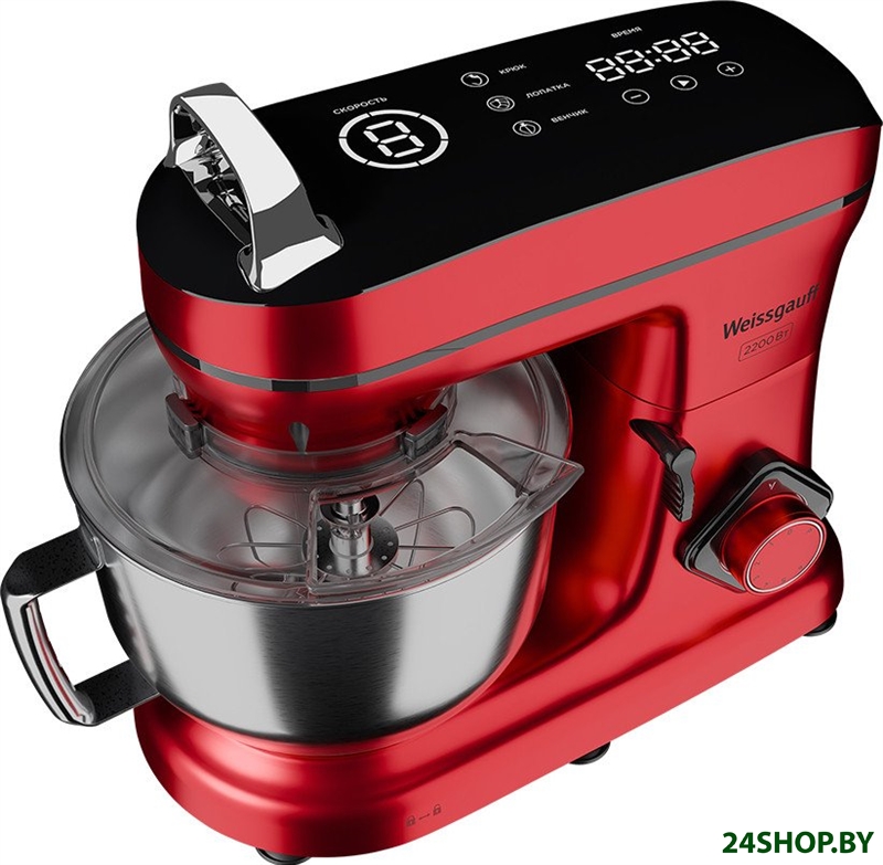 Планетарный миксер Weissgauff WSM 227 PDR Touch Screen Pro Планетарный миксер Weissgauff WSM 227 PDR Touch Screen Pro