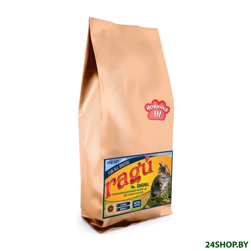 Сухой корм для кошек Ragu Original For All Breeds 14 кг Сухой корм для кошек Ragu Original For All Breeds 14 кг