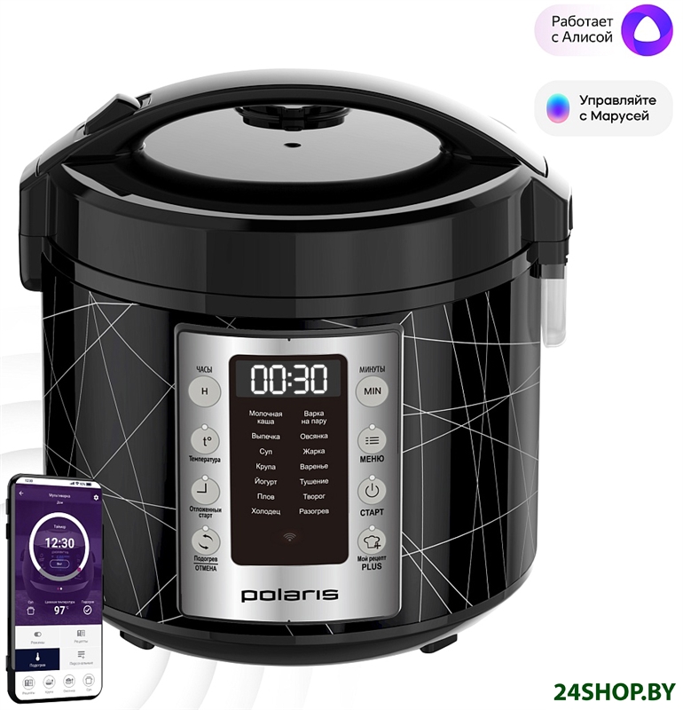 Мультиварка Polaris PMC 5020 Wi-Fi IQ Home (черный) Мультиварка Polaris PMC 5020 Wi-Fi IQ Home (черный)