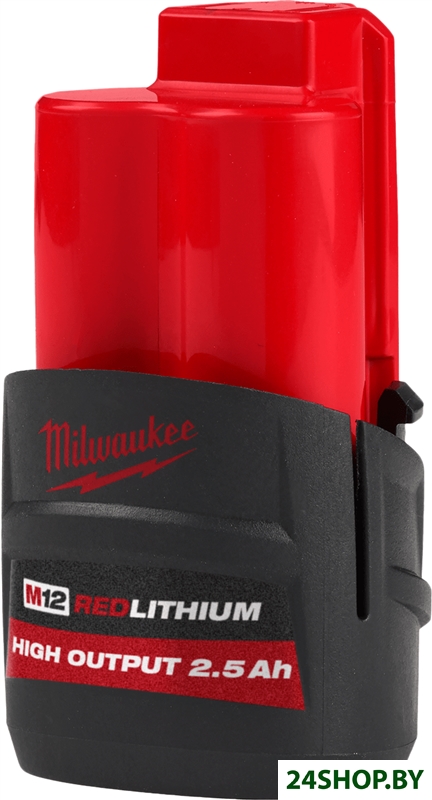Аккумулятор Milwaukee M12 M12HB2.5 4932480164 (12В/2.5 Ач) Аккумулятор Milwaukee M12 M12HB2.5 4932480164 (12В/2.5 Ач)