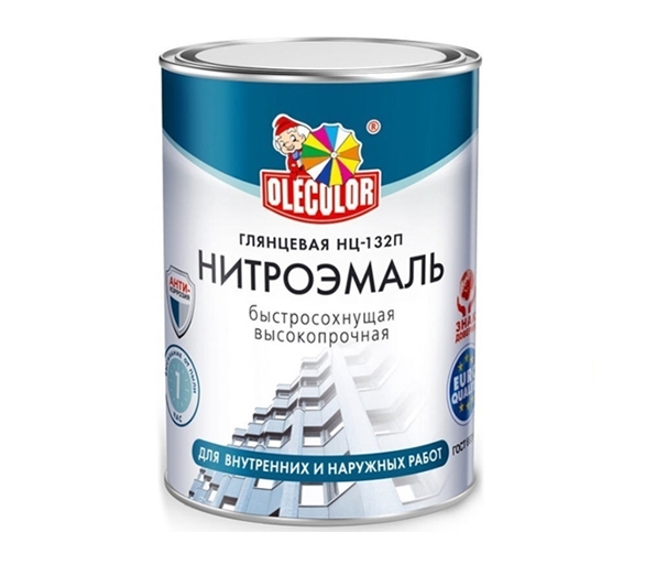 Эмаль Olecolor НЦ-132П 17 кг (красный) Эмаль Olecolor НЦ-132П 17 кг (красный)