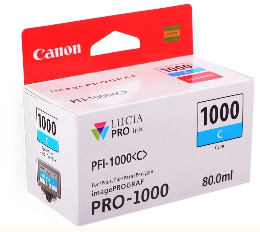 Картридж для принтера Canon PFI-1000 C Картридж для принтера Canon PFI-1000 C