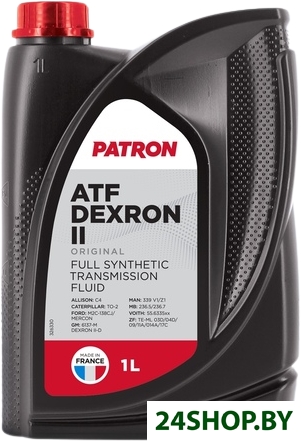 Трансмиссионное масло Patron ATF Dexron II Original 1л Трансмиссионное масло Patron ATF Dexron II Original 1л