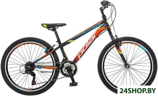 Велосипед Polar Sonic 24 (черный/оранжевый) Велосипед Polar Sonic 24 (черный/оранжевый)