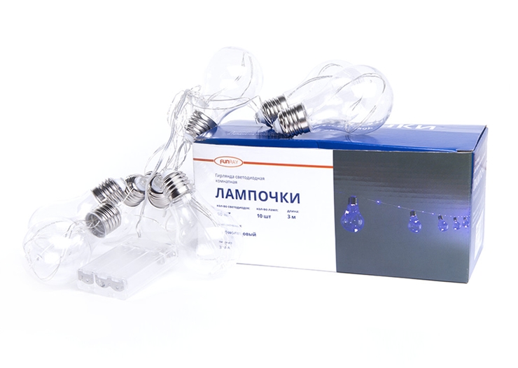 Гирлянда светодиодная FUNRAY Лампочки SE-BULBS-380P Гирлянда светодиодная FUNRAY Лампочки SE-BULBS-380P