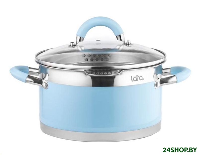 Кастрюля LARA Sky Blue LR02-441 Кастрюля LARA Sky Blue LR02-441