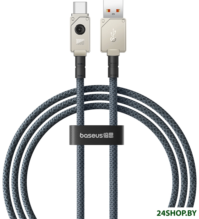 Кабель Baseus Unbreakable Series USB Type-A - USB Type-C (1 м, белый) Кабель Baseus Unbreakable Series USB Type-A - USB Type-C (1 м, белый)