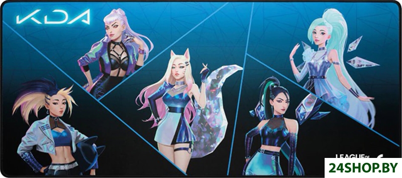 Коврик для мыши Logitech G840 K/DA League of Legends Edition Коврик для мыши Logitech G840 K/DA League of Legends Edition