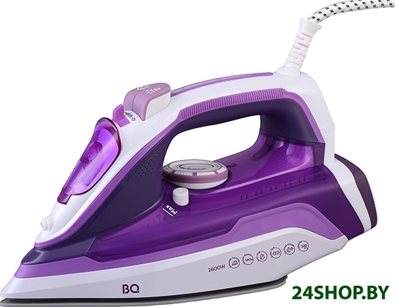 Утюг BQ SI1002 (белый, фиолетовый) Утюг BQ SI1002 (белый, фиолетовый)