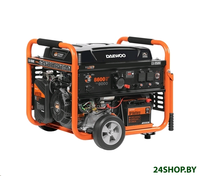 Бензиновый генератор Daewoo Power GDA 9500E Бензиновый генератор Daewoo Power GDA 9500E